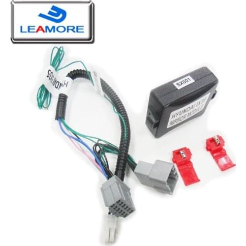 Automatic Car safe side mirror folding kit (12V) for IX35 (Year 2010-2016) side mirrors folding/opening