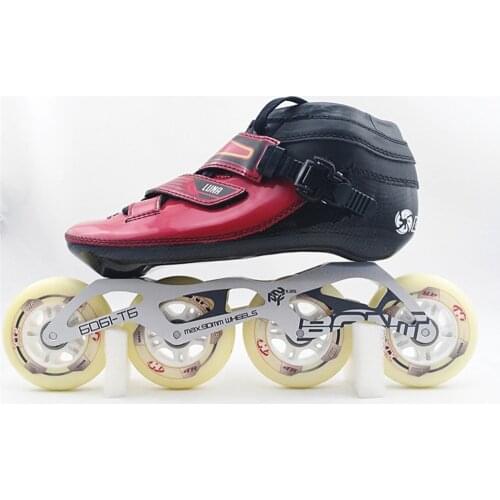 Bont Inline Skate Luna 2PT 195mm Red Black Package speed skate inline skate