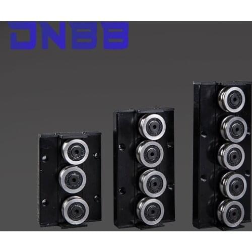 Black built-in dual-axis linear guide 46mm SGR15N slide rail SGB15Nblock optical axis photography track woodworking machinery