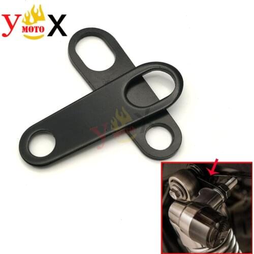 Black Rear Turn Signal Relocation Brackets for Honda Suzuki Yamaha Kawasaki Harley Dyna Sportster Touring Cruiser Cafe Racer CB