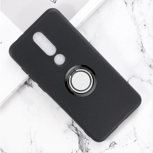 For BQ 5732L Aurora SE BQ5732L AuroraSE Back Ring Holder Bracket Phone Case Smartphone TPU Soft Silicone Cover