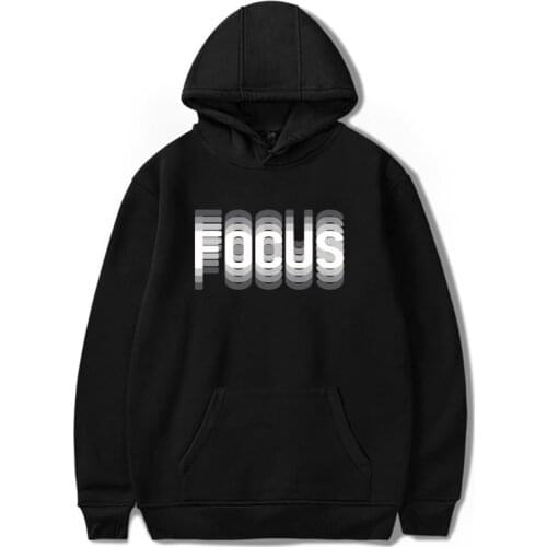 Aesthetic Focus Letter Hip hop Men WoMen Hoodies Casual Swag Unisex Streetwear Loose Tops Harajuku Chic Tops Male Sweatshirt
