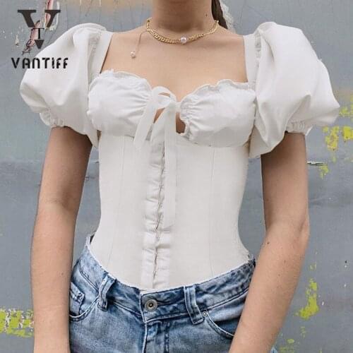 Summer Y2k Shirt Short Sleeve T- Shirt Women Bodycon Women Shirts New Drawing Pleats Crop Navel Tie Top Women Clothing Women