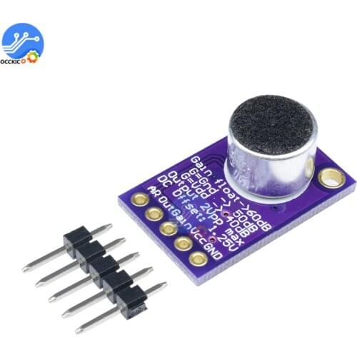 MAX9814 Microphone AGC Amplifier Board Module Auto Gain Control for Arduino Programmable Speaker Audio Amplifier