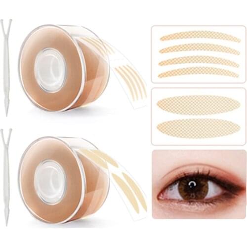 600Pcs Invisible Eyelid Sticker Lace Eye Lift Strips Double Eyelid Tape Adhesive Stickers Waterproof Makeup Tools For Wholesale