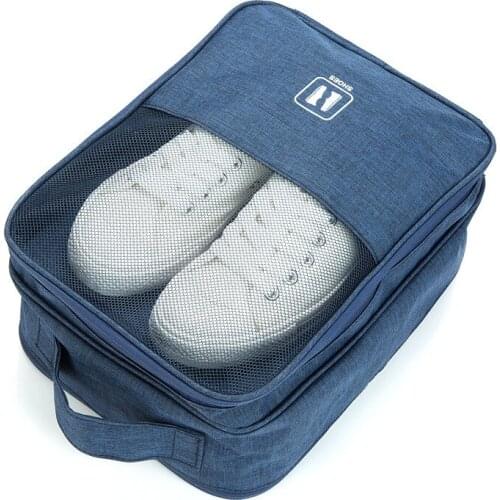 Travel Portable Shoes Storage Bag Roomy Clothes Underwear Container Waterproof Wear-resisting Organizer Attached To The Luggage