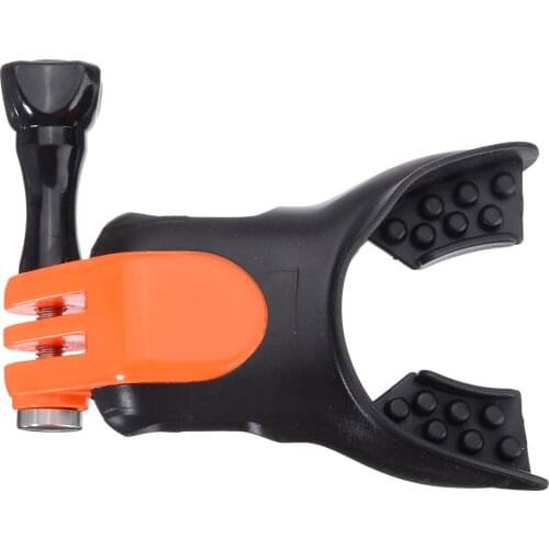 Portable 1SET Surfing Shoot Dummy Bite Braces Connector Camera Accessories Mouth Mount Outer For GoPro Hero 4/3+/3/2/1