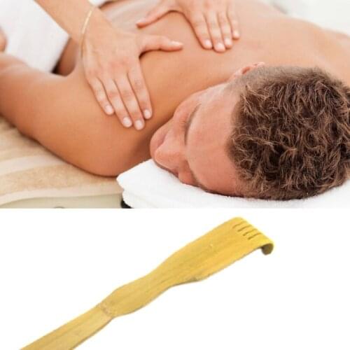 Extendable Back Scratcher Bamboo Wooden Telescopic Flexible Anti Itch Self Massager Claw Extender