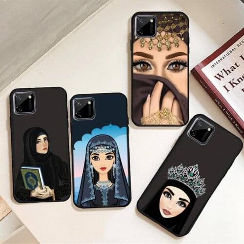 Luxury Woman Crown Hijab Face Muslim Islamic Phone Case For Oppo Reno2 Z 2Z A1k 3s 71 83 Realme5 XT R9S Plus 15 17 Pro F11 11pro
