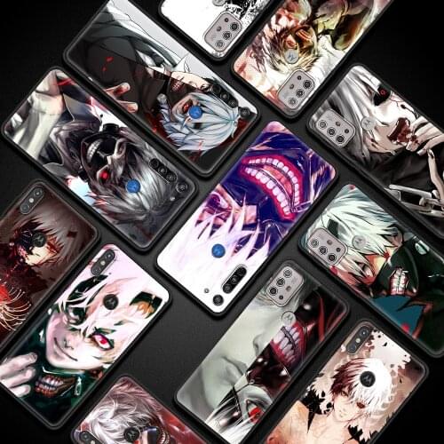 Tokyo Ghoul Kaneki KenPhone Case For Motorola Moto G8 G9 G10 G30Power Lite E6 E6S G6 G4 Play G5 One Fusion TPU Silicone Cover