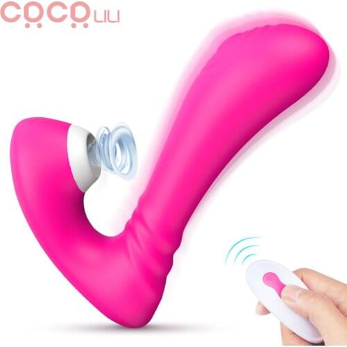 Vagina Dildo Vibrator Clitoris Sucking Sex Toy For Women G-spot Stimulator Nipple Sucker Erotic Adult Product Female Masturbator