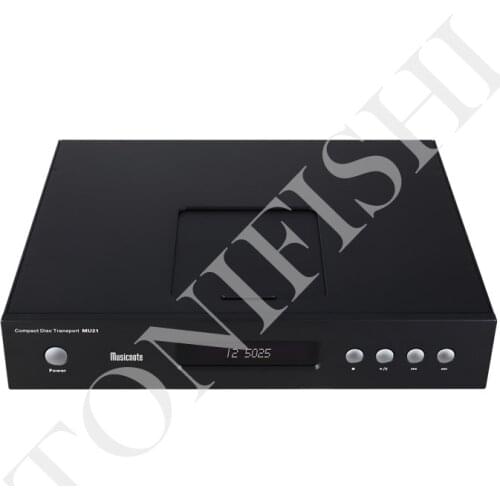 Musicnote MU21 high-end HIFI pure turntable, fever CD turntable, push cover design, with IIS output