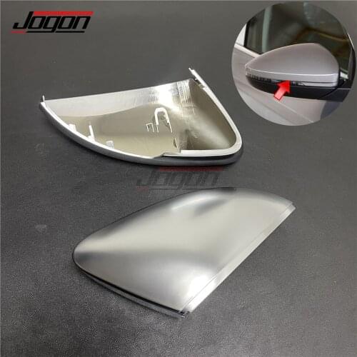 2pcs Replace Silver Cap For Skoda Superb B8 MK3 III 3V A7 2016 2017 2018 2019 Car Side Wing Rearview Mirror Cover Accessories