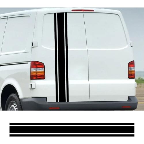 1pcsPublic transportation T3, T4 VW T5 T6 LT car boot stripe interesting creative vinyl decals stickers campers line accessories