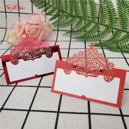 10/50/100pcs Laser Heart Shape Table Decoration Card Place Card Wedding Party Decoration Favor Birthday Party Invite Cards 6z