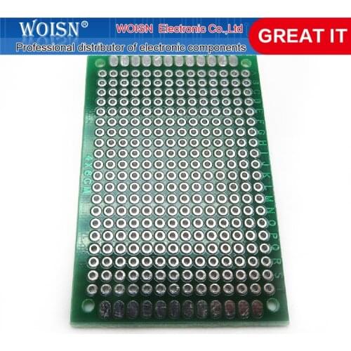 2pcs/lot 2x8cm 2*8 3x7cm 3*7 4x6cm 4*6 5x7cm 5*7 Double Side Prototype PCB diy Universal Printed Circuit Board In Stock