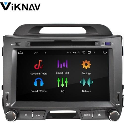 Android 10.0 Car Radio Stereo Touch Screen Car Multimedia Player FOR KIA Sportage R 2012-2015 GPS naigation Stereo autoradio