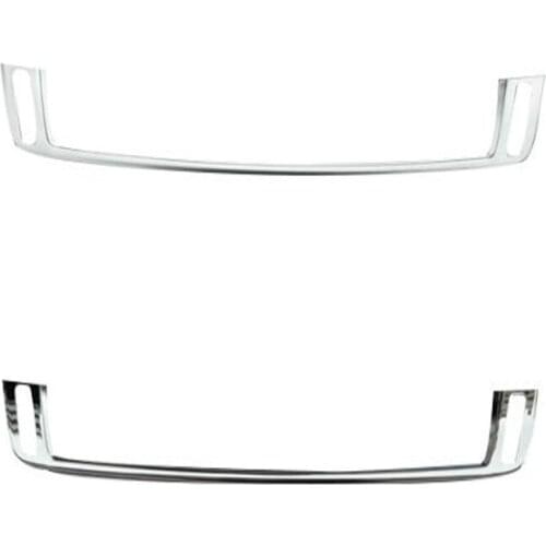 Car Front Dashboard Air Conditioner Outlet Vent Frame Trim Strip Styling For BMW X5 2014-2018 X6 2015-2018 ABS