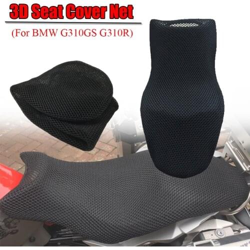 For BMW G310GS G310R G 310 G310 GS R Rear Seat Cowl Cover 3D Mesh Net Waterproof Sunproof Protector Motorcycle Accessories 2019