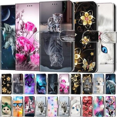 Phone Case For Samsung Galaxy S20 S21 FE Lite Plus Ultra 5G Flip Leather Case For Samsung S20 S21 Wallet Card Holder Stand Cover