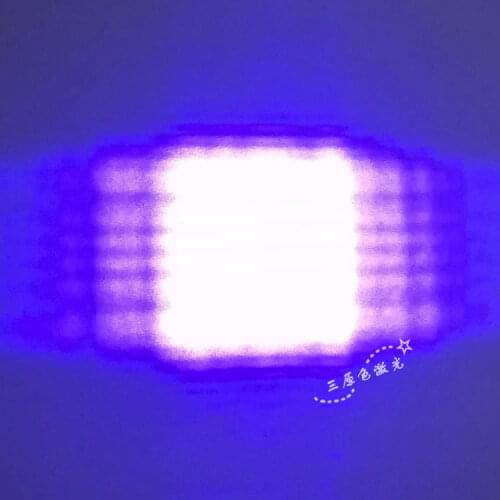 Nichia 455nm 450nm 4.75w FAC diode axially compressed fiber flat window square spot/rectangle spot axially compressed fiber