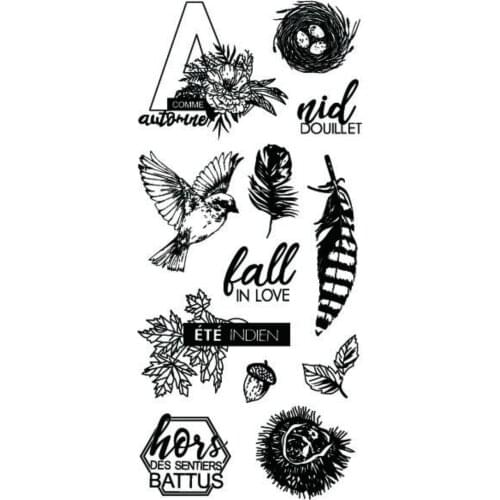 French transparent Clear Silicone Stamp/Seal for DIY scrapbooking/photo album Decorative clear stamp sheets B0302