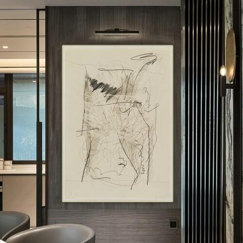 Gerhard Richter《17.11.1982》Canvas Art Oil Painting Artwork Poster Picture Wall Background Decor Home Living Room Decorations