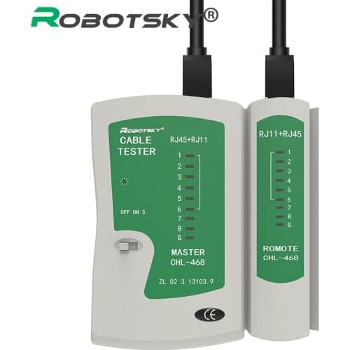 Hot selling Network Cable Tester RJ45 RJ11 RJ12 CAT5/ Cat 5e / Cat 6 UTP LAN Cable Tester Networking Tool