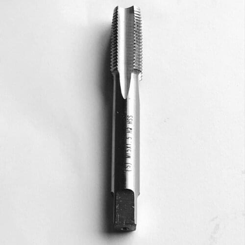 Free shipping of 1PC HSS6542 made machine tap M15*0.5/0.75/1.0/1.25/1.5/1.75/2.0mm Screw Taps for steel workpiece threading