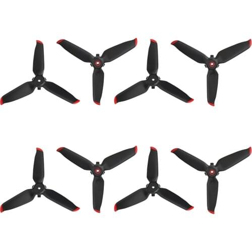 Combo Propellers 3 Leaf Paddle Blade Quiet Flight Props for DJI FPV Drone Spare Part Replacement