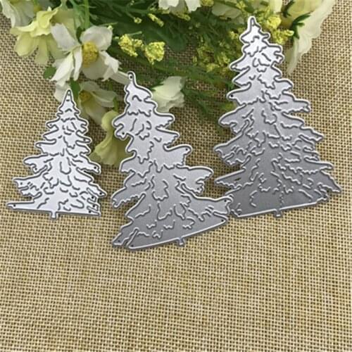 3pcs Christmas Tree Metal Cutting die keychain shaker Heart Paper Key Chain Scrapbook Paper Craft Card Punch Art Knife Cutter