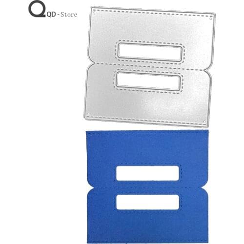 Portable Paper Card Metal Cutting Dies for Scrapbooking Handmade Tools DIY Card Make Mould Model Craft Decoration New 2021