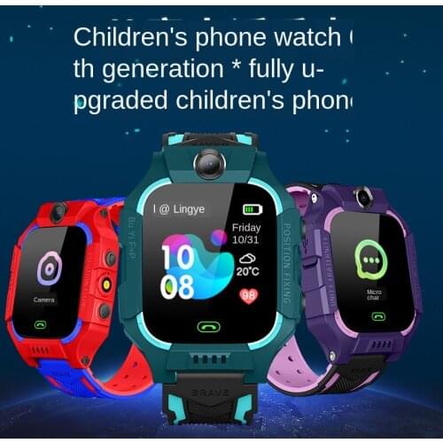 Q19 New Childrens Smart Phone Watch Childrens Phone Positioning Watch Student Factory Outlet Boys Watch Smart Watch Kids