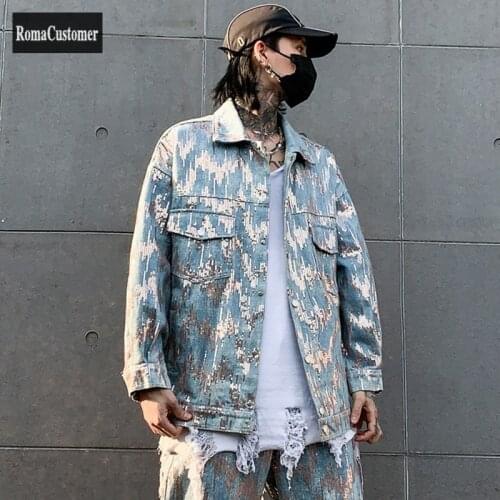 Мужские джинсовые куртки RomaCustomer China At AliExpress