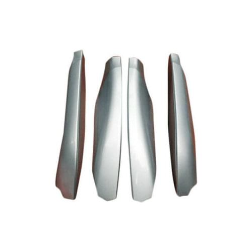 Silver Roof Rack Bar End Protector Cover Shell 4pcs For Toyota Prado Fj150 10-18