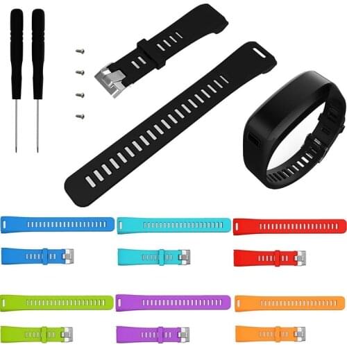 For garmin VIVO Smart HR Band Replacement Sports Silicone Bracelet Strap Band for garmin Bracelet Vivosmart HR Band Smart Strap