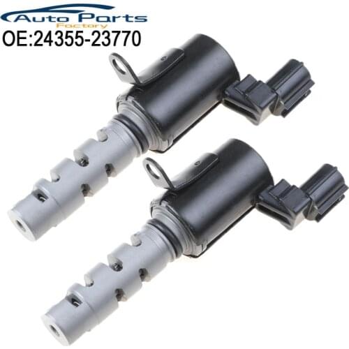 2PCS New VVT Variable Timing Solenoid For Hyundai ELANTRA KIA SOUL SPECTRA 2.0L 24355-23770 2435523770 24355-23800 24355-23763