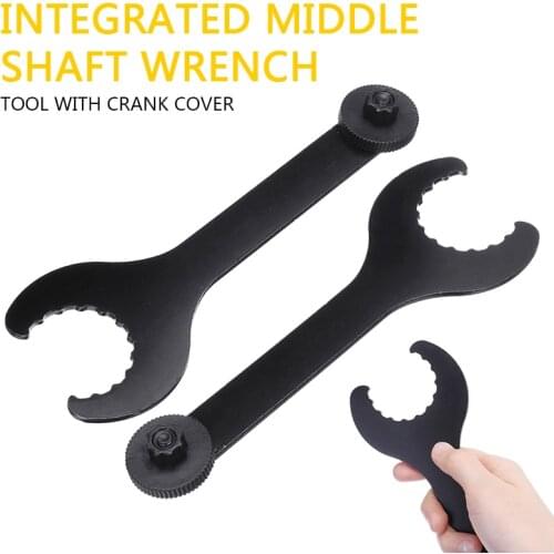 1pc Bicycle Bottom Bracket Removal Tool Spanner Bicycle Pedals Bottom Bracket Ring Wrench Tool for Shimano Hollowtech 2