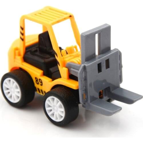 1pcs Mini Car Toys Kids Forklift Vehicle Sets Educational Toys Engineering Vehicle Model Car Toys For Children Vehicle Toys