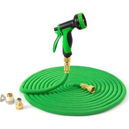 2020 New Car Wash Hose Stretch Expandable Stretchy Garden Hose Extendable Extensible Magic Hose Pipe Flexible