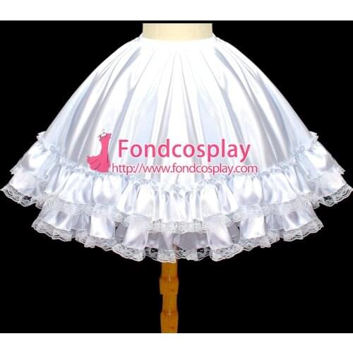A Line 1 Hoop 2 Layer Wedding Bridal Petticoat Underskirt For Dress Cosplay Costume Custom-made[T5]
