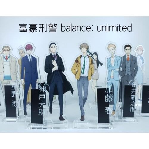 Anime Balance:unlimited Kambe Daisuke Katou Haru Kiyomizu Yukihiro Nakamoto Chousuke Acrylic Stand Figure Model Hoilday Gifts