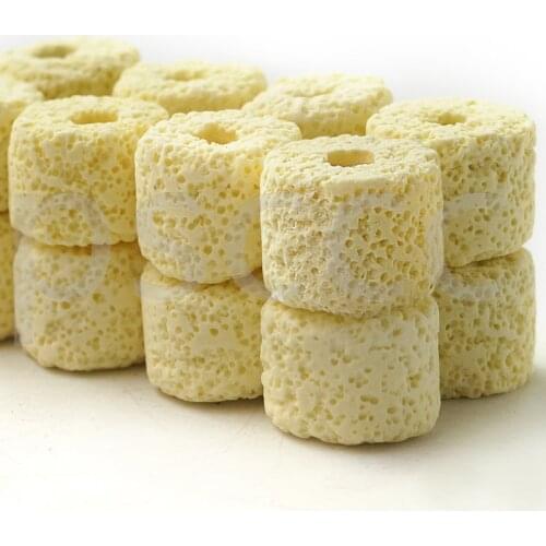 Bacteria House Bio Porous Ceramic Rings Bio balls Filter Media with Mesh Bag for Aquarium Sump Canister Filter Koi Pond