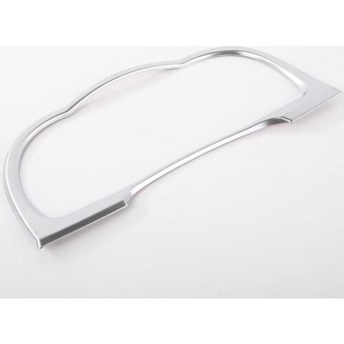 For TOYOTA Highlander 2015-2018 1PC Matte ABS Chrome Car Dashboard Decoration Central Control Cover Trim Molding Car Styling