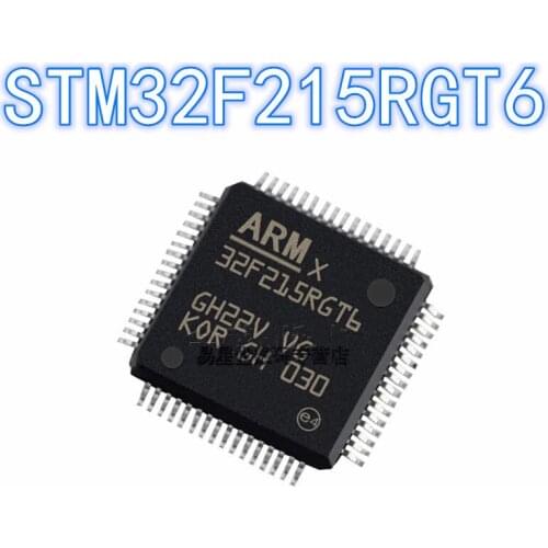 1PCS 100% new original authentic STM32F215RGT6 QFP-64 32F215RGT6 QFP64 32-bit microcontroller chip