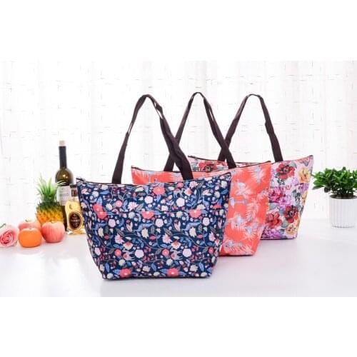 Portable carry thicker insulated thermal ice pack cooler lunch bag for men women kids baby pinic foodtote box large breast milk