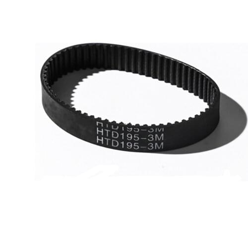 Arc HTD3M Industrial Rubber Timing Belt, HTD3M Teeth 113-133, Width 6/10/15mm, Length