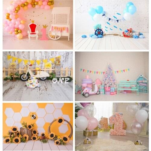 SHENGYONGBAO Children Birthday Photography Backdrops Baby Newborn Photo Background Party Studio Photocalls Props 21318 ET-39
