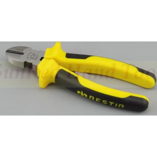 BESTIR taiwan made super nickel plating 6" chromium vanadium diagonal plier construction tools NO.10271 freeshipping