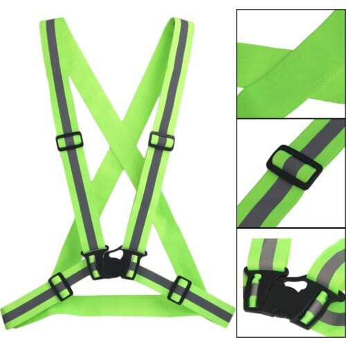 New Breathable Traffic Night Work Security Running Cycling Safety Reflective Vest High Visibility Reflective Safety Jacket